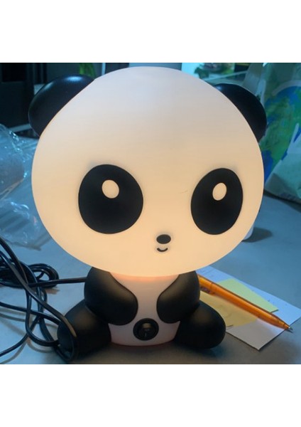 Karikatür Hayvanlar Gece Işıkları Sevimli Ayı Panda Köpek Masa Çocuklar Bebek Yatak Odası Başucu Için Uyku Lambası (Yurt Dışından)