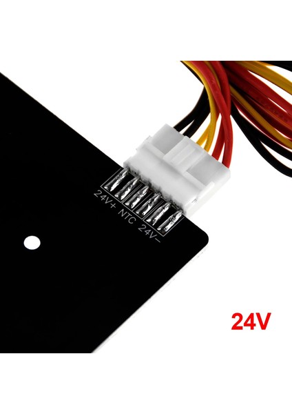 24V 3D Yazıcı Yatağı Mk3 Isıtma Platformu Alüminyum Plaka 235X235X3MM -3/-3 Pro Için 90 cm Yatağı Tel ile (Yurt Dışından)