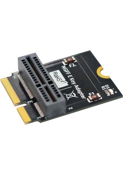 AX200/201/210 Wifi Kartı Dikey Kurulumu Için M.2 Ngff E-Anahtardan E-Anahtara Dönüştürme Adaptör Kartı (Yurt Dışından)