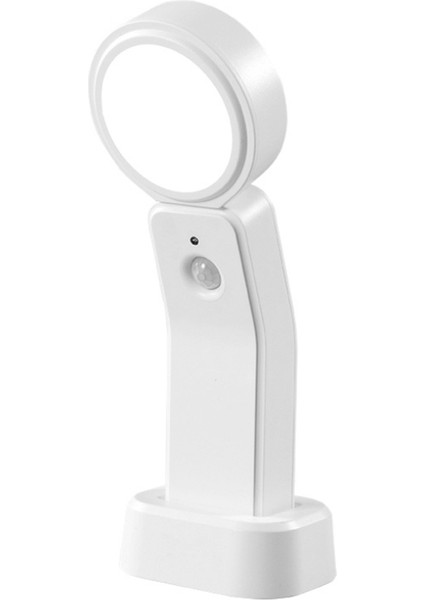 Hareket Sensörlü LED Gece Lambası, USB Şarj Edilebilir Lamba, Kabin 3 Mod (6 Led, Sıcak Işık) (Yurt Dışından)