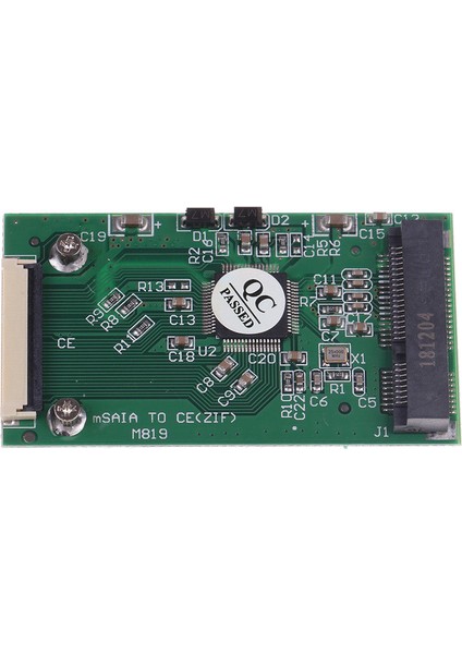 Mini Msata Pcı-E 1.8 Inç Ssd'den 40 Pin Zif Kablo Adaptörüne Dönüştürücü Kartı (Yurt Dışından)