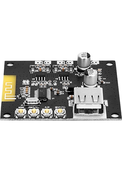 AVN-302 Araç Hoparlörü Ses Güç Amplifikatörü Kurulu 2.0 Stereo 7.4V-14.4V USB Bluetooth 5.0 Kayıpsız Kod Çözme 27WX2 (Yurt Dışından)