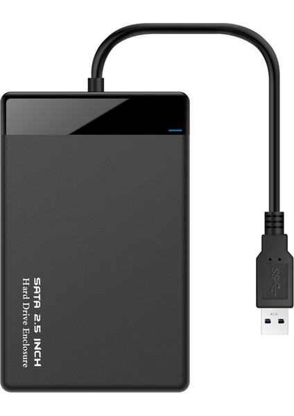 HDD Kutusu 2.5 Inç Sata USB 3.0 Adaptörü Sabit Disk Muhafazası SSD Disk HDD Kutusu Kasa Hd Harici HDD Muhafaza (Yurt Dışından)