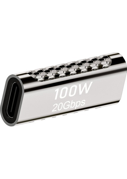 4pcs Tip-C Dişi Tip-C Dişi Adaptör 20GBPS Hızlı Şarj Ses Video Iletimi Dönüştürücü Adaptör (Yurt Dışından)