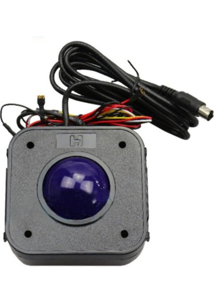 Arcade Için Ps/2 Pcb Konektörü Için Trackball 4,5 cm Yuvarlak Trackball Fare (Yurt Dışından)