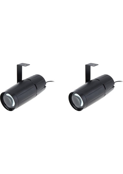 2x LED Işık Demeti Pinspot Aydınlatma Spot Süper Parlak Lamba Ayna Topları Parti Disko Sahne Efekti Projektör D Ab Tak (Yurt Dışından)