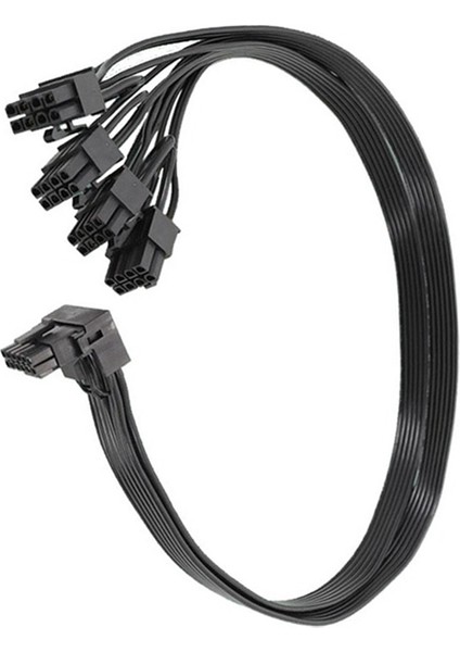 4xcpu 8pin 16PIN Erkek Ekran Kartı Uzatma Kablosu Pcı-E 5.0 12VHPWR RTX4080 RTX4090 Grafik Kartı Adaptör Kablosu Siyah (Yurt Dışından) indirimleri
