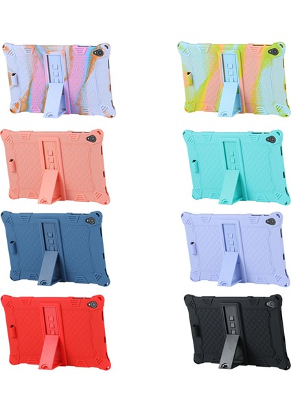 IPLAY40H IPLAY40 IPLAY40PRO Için Silikon Kılıf 10.4 Inç Düşme Önleyici Tablet Kılıfı Kalemli Tablet Standı (B) (Yurt Dışından)