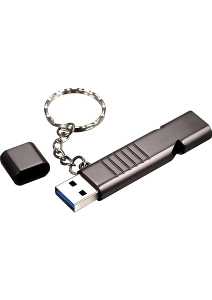 USB Flash Sürücü Usb3.0 Düdük U Disk Metal Memory Stick Type-C DÖNÜŞTÜRÜCÜ-16G ile Otg Desteği (Yurt Dışından)