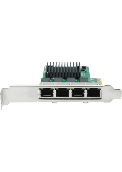 4 Port Ağ Kartı Pcı Express X1 To RJ45 RTL8111H Çip 10/100/1000 Mbps Gigabit Ethernet Lan Kartı Pc Masaüstü Için (Yurt Dışından)