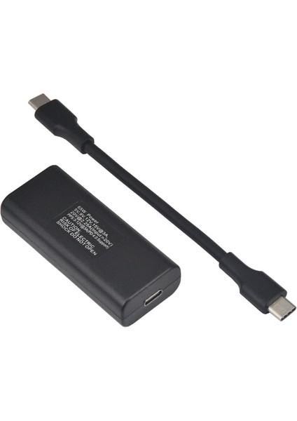 Dc Güç Adaptörü Dönüştürücü Kare Dizüstü Bilgisayar Şarj Cihazı Için USB Tip C Jak Dönüştürücü (Yurt Dışından)