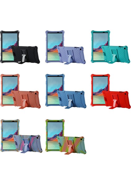 8t Kılıf Için 8 Inç Tablet Silikon Kılıf Anti-Drop Tablet Kılıfı Kalemli Tablet Standı (Siyah) (Yurt Dışından)
