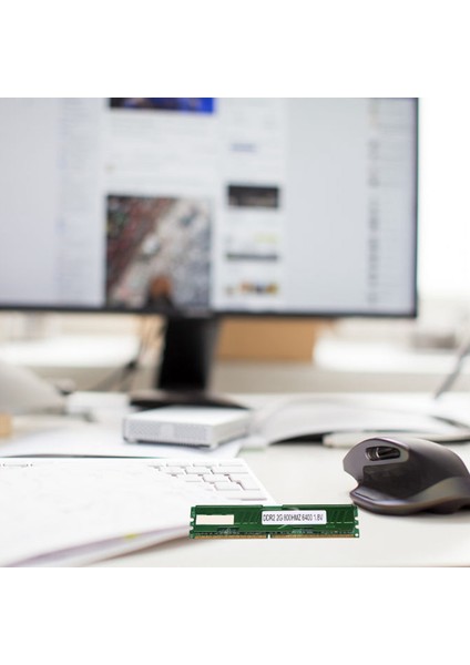 2 GB Ddr2 Ram Bellek 800 Mhz Pc2 6400 240 Pin 1.8 V Dımm Amd Masaüstü Bellek Ram(C) Için Soğutma Yeleği ile (Yurt Dışından)