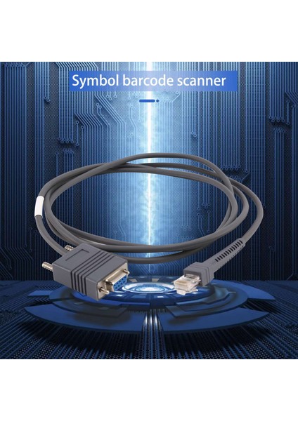 LS2208 RS232 Seri Kablo CBA-R01-S07PAR Barkod Tarayıcı LS2208 6,5 Feet (Yurt Dışından) modelleri