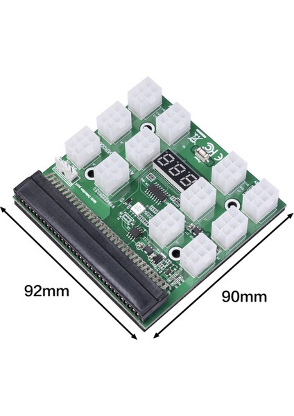 17 Adet 6pin To 8pin Btc Madencilik Güç Kabloları Güç Modülü Kesme Panosu 750W 1200W Psu Sunucu Güç Dönüşümü (Yurt Dışından) indirimleri