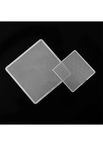 27 Adet Evrensel Doğrudan Bga Isıtma Stencil Reballing Desteği Stencil Tutucu Şablon Isıtmalı Fikstür Smt Smd Cips (Yurt Dışından)