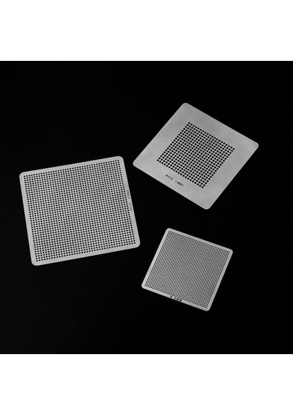 27 Adet Evrensel Doğrudan Bga Isıtma Stencil Reballing Desteği Stencil Tutucu Şablon Isıtmalı Fikstür Smt Smd Cips (Yurt Dışından)