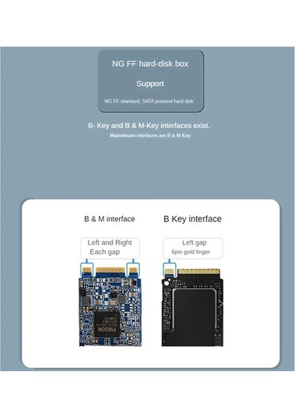 M2 SSD Durumda Ngff Sata USB 3.1 Gen 2 5 Gbps SSD Muhafaza Için Ngff Sata B Anahtar/(B + M) Anahtar SSD Sabit Disk Kutusu M.2 Adaptörü (Yurt Dışından)