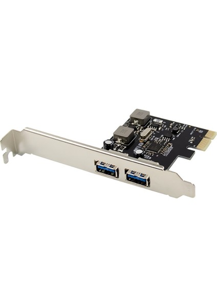 Pcı-E NEC720202 Çift Bağlantı Noktalı USB 3.0 Süper Yüksek Hızlı Genişletme Kartı 5V/3A/PORT Kendinden Güç Alan Pc Için (Yurt Dışından)