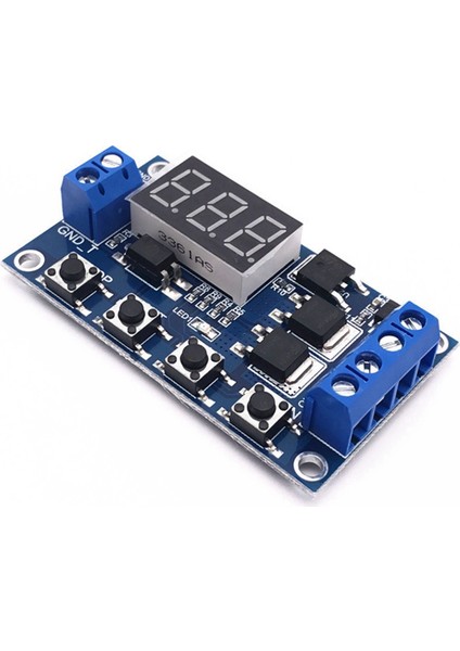 Tetikleme Döngüsü Zamanlama Gecikme Anahtarı Devresi Röle Modülü Yerine Çift Mos Tüp Kontrol Kartı 12 24V Devre Kartı (Yurt Dışından)