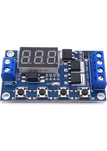 Tetikleme Döngüsü Zamanlama Gecikme Anahtarı Devresi Röle Modülü Yerine Çift Mos Tüp Kontrol Kartı 12 24V Devre Kartı (Yurt Dışından)