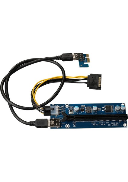 Pcıe 1x - Pcıe X16 Genişletme Kartı Yükseltici Kart Usb3.0 Grafik Kartı Özel Pcıe Uzatma Kablosu Adaptör Kartı (Yurt Dışından)