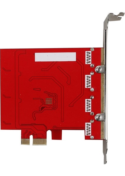 Pci-E - USB 3.0 Genişletme Kartı Güç Kaynağı Pcie - 4 Bağlantı Noktalı USB Adaptör Kartı Yüksek Hızlı Masaüstü Pcie Kartı (Yurt Dışından) fiyatları