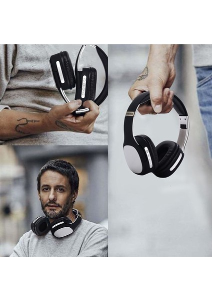 Ek-Mh3 Kulaklık, Dahili Mikrofon, Bluetooth 5.0, Takılabilir Kart, Müzik Dinlemek Için Katlanabilir Kulaklık(Mavi) (Yurt Dışından) fiyatları