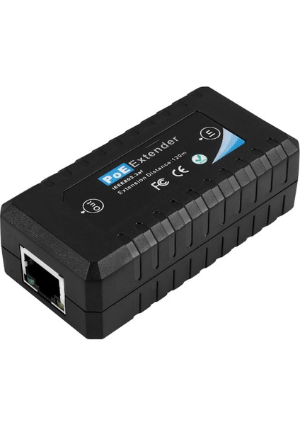 Ip Kamera Iletim Mesafesi 120 Metre Için Ieee 802.3AF Standart Giriş / Çıkış ile 1 Port Poe Genişletici 10/100MBPS (Yurt Dışından)