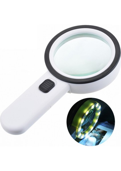 Kitap Okumak Için LED Işık Büyüteçli 30 Kez Çift Optik Cam Lens (Yurt Dışından) fiyatları