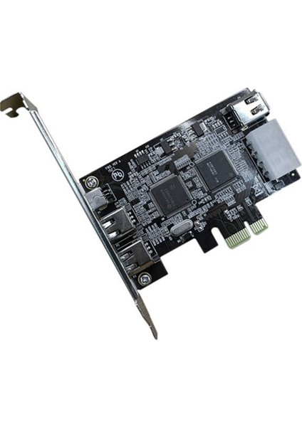 Pcı-E 1x Ieee 1394A 4 Bağlantı Noktalı 3+1 Firewire Kart Adaptörü 1394 A Pcıe, Masaüstü Için 6 Pinli 4 Pinli Ieee 1394 Kablosu (Yurt Dışından)