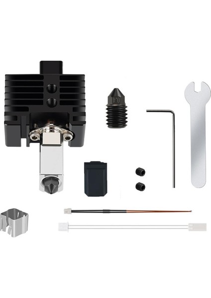 X1 ve P1P Yazıcı Için Yükseltilmiş 3D Ekstrüzyon Kafası Isıtma Çubuğu ile Sıcak Uçlu Cht Nozul Termistörü (Yurt Dışından)
