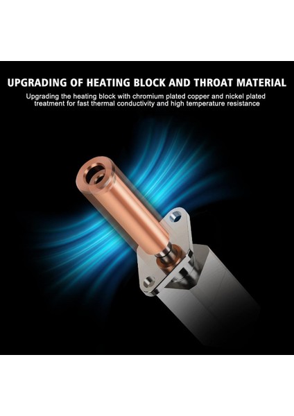 X1 ve P1P Yazıcı Için Yükseltilmiş 3D Ekstrüzyon Kafası Isıtma Çubuğu ile Sıcak Uçlu Cht Nozul Termistörü (Yurt Dışından) fiyatları