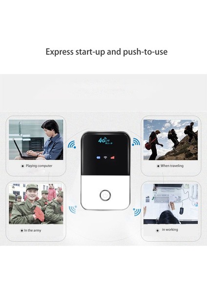 Cep Wifi MF925-1 4g Cat3 Mobil Lte Mıfı Yönlendirici Mobil Wifi Yönlendirici Seyahat Ofis Için Yuvası ile Taşınabilir Wifi (Yurt Dışından)
