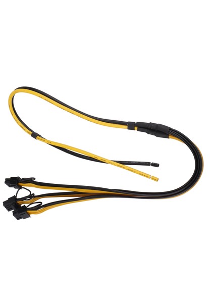 Grafik Kartı Güç Kaynağı Kablosu 1 Ila 3 6p + 2p Madenci Adaptör Kablosu 8pin Gpu Ekran Kartı Tel 10AWG + 16AWG Madencilik Için Kablolar (Yurt Dışından) fırsatları
