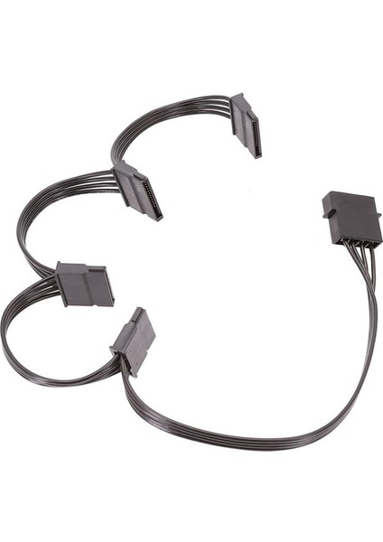 3x Optik Sürücü Bölmesi - 4 Yuvalı 3,5 Inç Sata Sas HDD Kafesi Raf Braketi Sabit Sürücü Tepsisi Adaptörü, Sata 3.0 Kablosu ile C (Yurt Dışından) fiyatları