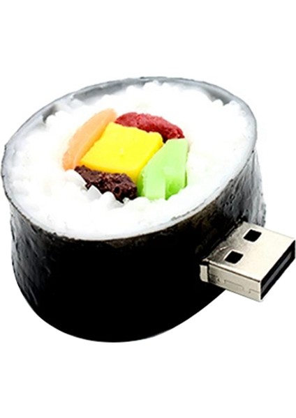 128G USB Flash Sürücü Usb2.0 Memory Stick Kalem Sürücü Suşi Görünümü USB Sopa Masaüstü Dizüstü Bilgisayar Için (Yurt Dışından)