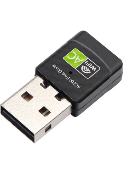 Mini USB 600 Mbps Kablosuz Adapter Ücretsiz Sürücü Çift Bant 802.11ACBGN 2.4g/5 Ghz Laptop Masaüstü Bilgisayar Için (Yurt Dışından) fırsatları