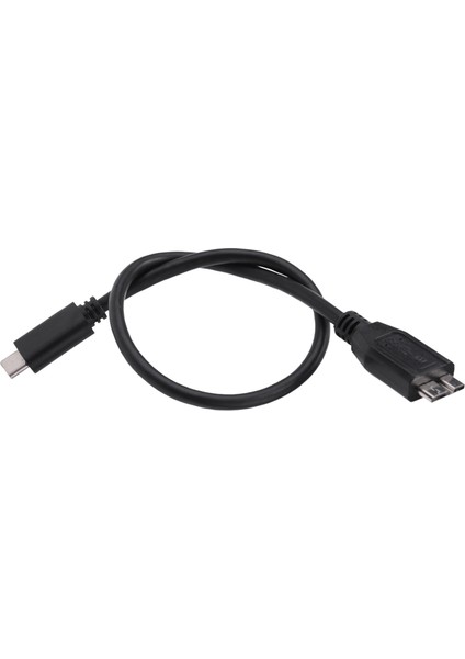 Sabit Sürücü Kablosu, USB 3.1 Tip-C Erkek - Tablet Telefon Için USB 3.0 Mikro-B Erkek Veri Kablosu (Yurt Dışından)