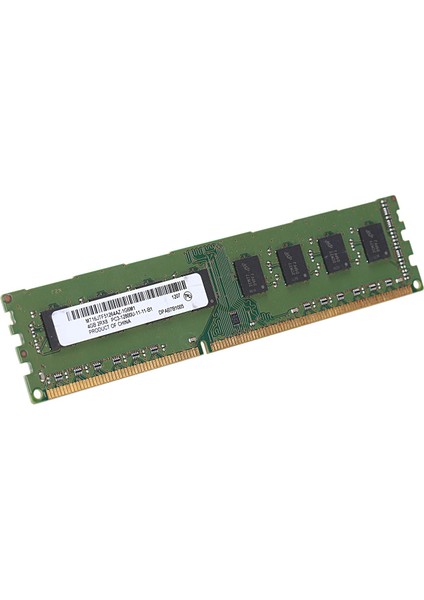 Ddr3 Ram Pc3 12800 1600MHZ 1.5V Masaüstü Bilgisayar Belleği 240PIN Yüksek Uyumluluk Için (4 Gb) (Yurt Dışından)