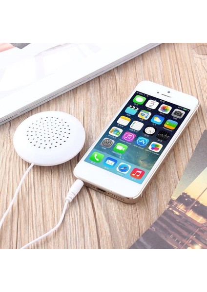 Mini Beyaz 3 5mm Yastık Hoparlör CD Radyo Mp3 Çalar Için (Yurt Dışından) fiyatları