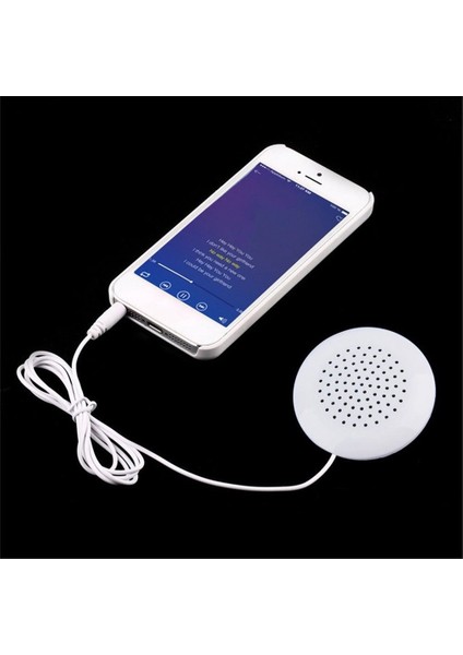 Mini Beyaz 3 5mm Yastık Hoparlör CD Radyo Mp3 Çalar Için (Yurt Dışından) fırsatları