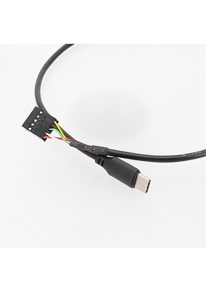 2 Adet USB 9pin USB Tip C Kablo Bilgisayar Anakartı Için Usbc Ikincil Ekran Pc LCD Ekran 9pin USB Kablosu Adaptörü (Yurt Dışından)