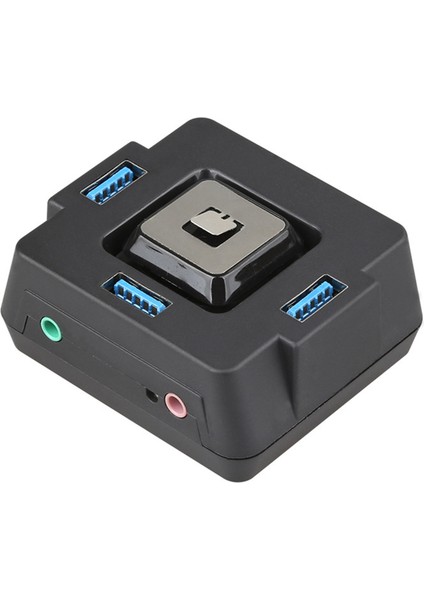 Pc Kasası Güç Kaynağı Açık/kapalı 3 Bağlantı Noktalı USB 3.0 Sesli Ses Bilgisayar Anahtarı Harici Güç Anahtarı Sıfırlama Düğmesi USB Hub (Yurt Dışından)