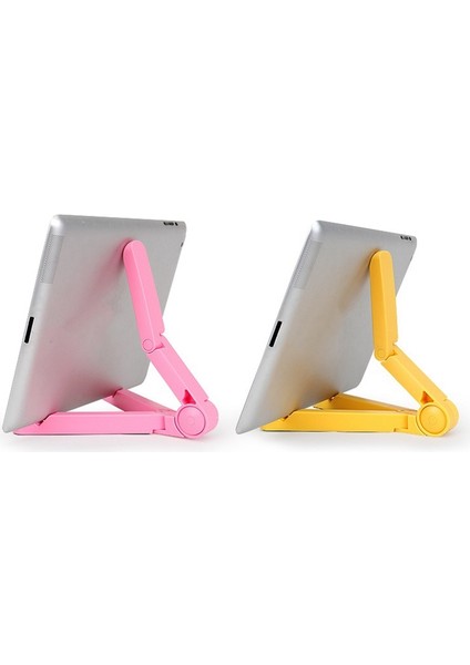 Tablet Pc Standı Tembel Ped Halkalı Telefon Kılıfı Tutucu Tablet Telefon Tripod Katlanır Evrensel Stand Altında 10 Inç Evrensel Pembe (Yurt Dışından) fırsatları