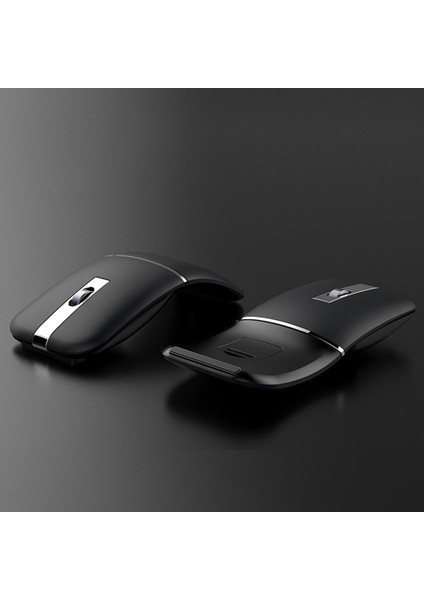 Taşınabilir Kablosuz Fare Bluetooth Bilgisayar Faresi 1600 Dpı Optik Çift Modlu Katlanabilir Fare Mini Fareler Dizüstü Bilgisayar Için Gümüş (Yurt Dışından) modelleri