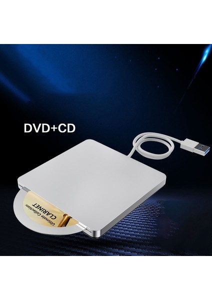 Ultra-Ince Usb2.0 Harici DVD Sürücüsü/yazıcı/optik Sürücü CD Rw DVD Rw Disk Çoğaltıcı Dizüstü Bilgisayar Için (Yurt Dışından) indirimleri