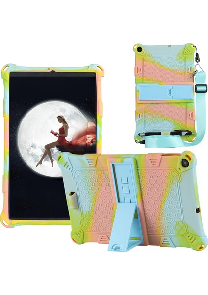 IPLAY20/IPLAY20 Pro 10.1 Inç Tablet Kılıfı Askılı ve Kalemli Tablet Standı (Mavi+Pembe) (Yurt Dışından) fiyatları