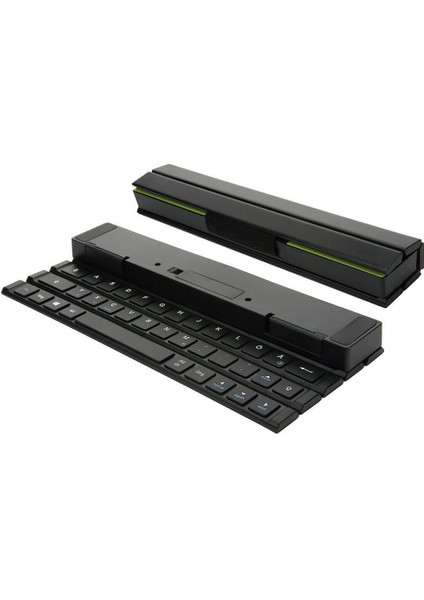 R4 Taşınabilir Kaydırılabilir Kablosuz Bluetooth Klavye, Akıllı Telefonlar, Tabletler, Dizüstü Bilgisayarlar Için Standlı Çok Fonksiyonlu Mini Harici Kablosuz Tuş (Yurt Dışından)