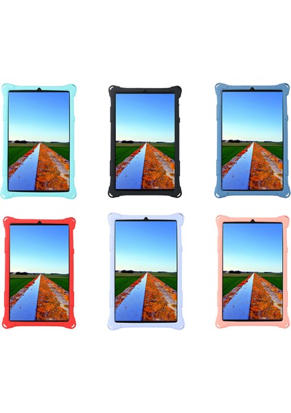 IPLAY40 Tablet Için Koruma Kılıfı 10.4 Inç Silikon Kılıf Kalemli Ayarlanabilir Tablet Standı (Pembe) (Yurt Dışından)